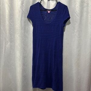 Lilly Pulitzer Royal Blue Lace Dress